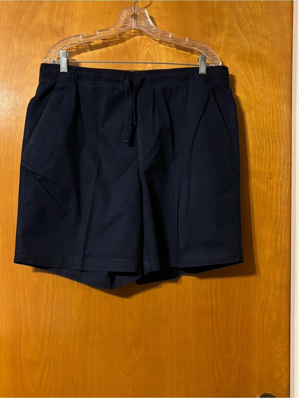 Old Navy Men's Navy Elastic Drawstring Athletic Shorts